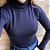 BLUSA TRICOT BASIC GOLA ALTA - Imagem 1