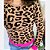 BLUSA TRICOT ONÇA NEON - Imagem 1