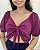 CROPPED MANU 2 EM 1 (APENAS ROXO) - Imagem 2