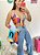 CONJUNTO CAJU - LILÁS/AMARELO/AZUL - Imagem 7