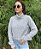 BLUSA MOUSSE CROPPED (CINZA) - Imagem 3