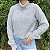 BLUSA MOUSSE CROPPED (CINZA) - Imagem 1