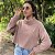 BLUSA MOUSSE CROPPED (ROSE) - Imagem 1
