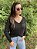 BLUSA GABI TRICOT PRETA - Imagem 5