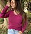 BLUSA TRICOT GABI FÚCSIA - Imagem 1