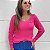 BLUSA TRICOT GABI PINK NEON - Imagem 1