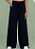 CALÇA PANTALONA WIDE LEG MOLETINHO 100% ALGODÃO - Imagem 4
