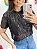 CROPPED PAETÊ BORN TO SHINE - PRETO - Imagem 9