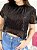 CROPPED PAETÊ BORN TO SHINE - PRETO - Imagem 8