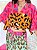 BLUSA AMARRAÇÕES ONÇA REMIX - Imagem 1