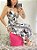 VESTIDO DE ALCINHA FLORAL PRETO - Imagem 3