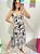 VESTIDO DE ALCINHA FLORAL PRETO - Imagem 5