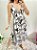 VESTIDO DE ALCINHA FLORAL PRETO - Imagem 4