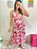 VESTIDO DE ALCINHA FLORAL PINK - Imagem 2