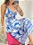 VESTIDO DE ALCINHA FLORAL AZUL - Imagem 2
