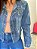 JAQUETA JEANS BORDADA PRIMAVERA BOHO (APENAS P) - Imagem 3
