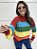 BLUSA TRICOT ARCO IRIS - Imagem 5