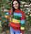 BLUSA TRICOT ARCO IRIS - Imagem 2
