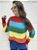 BLUSA TRICOT ARCO IRIS - Imagem 3