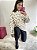 CONJUNTO DE MOLETOM FLANELADO ONÇA OFF WHITE - Imagem 3