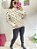 CONJUNTO DE MOLETOM FLANELADO ONÇA OFF WHITE - Imagem 7