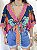 BLUSA AMARRAÇÕES FLORESCER - AZUL MARINHO - Imagem 1