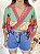 BLUSA AMARRAÇÕES FLORESCER - VERDE ÁGUA - Imagem 3