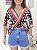 BLUSA AMARRAÇÕES COLOR FAUNA - Imagem 6