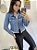JAQUETA JEANS MÉDIO TREND - Imagem 7