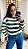 BLUSA LISTRADA LINHA ASSETINADA IMPORTADA - Imagem 7