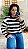 BLUSA LISTRADA LINHA ASSETINADA IMPORTADA - Imagem 9