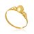 ANEL INFANTIL DE BOLINHA OURO 18K. NUMERAÇÃO DISPONÍVEL  ATÉ NUMERO 12. - Imagem 1
