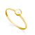 ANEL INFANTIL PÉROLA ROCOCÓ 4MM OURO 18K. NUMERAÇÃO DISPONÍVEL ATÉ NUMERO 12. - Imagem 1