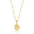 GARGANTILHA FLOR COM 45CM DE COMPRIMENTO OURO 18K. - Imagem 1