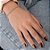 PULSEIRA LACRAIA COM 19CM DE COMPRIMENTO OURO 18K. - Imagem 2