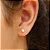 BRINCO INFANTIL ROCOCÓ PÉROLA 3MM LISO OURO 18K. - Imagem 3