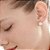 BRINCO DE PÉROLAS 6MM OURO 18K. - Imagem 2
