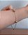 PULSEIRA BOLINHA DE 5,5MM COM 18CM DE COMPRIMENTO OURO 18K. - Imagem 3