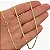 CORRENTE PIASTRINE COM 60CM OURO 18K. - Imagem 3