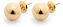 BRINCO BOLA 7MM OURO 18K. - Imagem 1