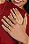 Aliança 3 Quinas 3mm Ouro 18K (CADA). OBS.Prazo de Entrega 3 Dias Úteis. - Imagem 2