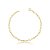 Pulseira Infantil Groumet 15cm Ouro 18k. - Imagem 1