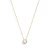 Gargantilha Cartier Gota Zircônia Branca 45cm Ouro 18k. - Imagem 1