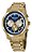 Relógios Seculus Masculino Redondo Dourado 20744gpsvda1 - Imagem 1