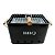 CHURRASQUEIRA BBQ DE METAL PRETA 22X33X23 GOURMET PORTÁTIL - Imagem 2