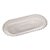 TRAVESSA CRISTAL DE CHUMBO OVAL PEARL WOLFF 24X12X2CM - Imagem 1