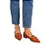 Mocassim Sapatilha Bico Fino Feminina Fivela Napa Croco - Imagem 2