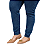 Sapatilha Feminina Fivela Napa Nude Confort Bico Fino - Imagem 2