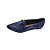 Sapatilha Mocassim Verniz Liso Bico Fino Casual Confortável - Imagem 1
