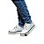 Tênis Feminino Casual Via Uno Pedraria Velcro Branco Confort - Imagem 2